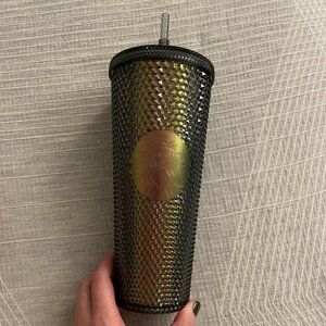 🖤NWT🖤 Starbucks Black Iridescent Studded Tumbler